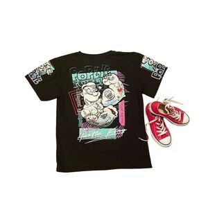 (NWOT)PopEye the Sailor Man Tee! —>PopEye with Tatts (L)